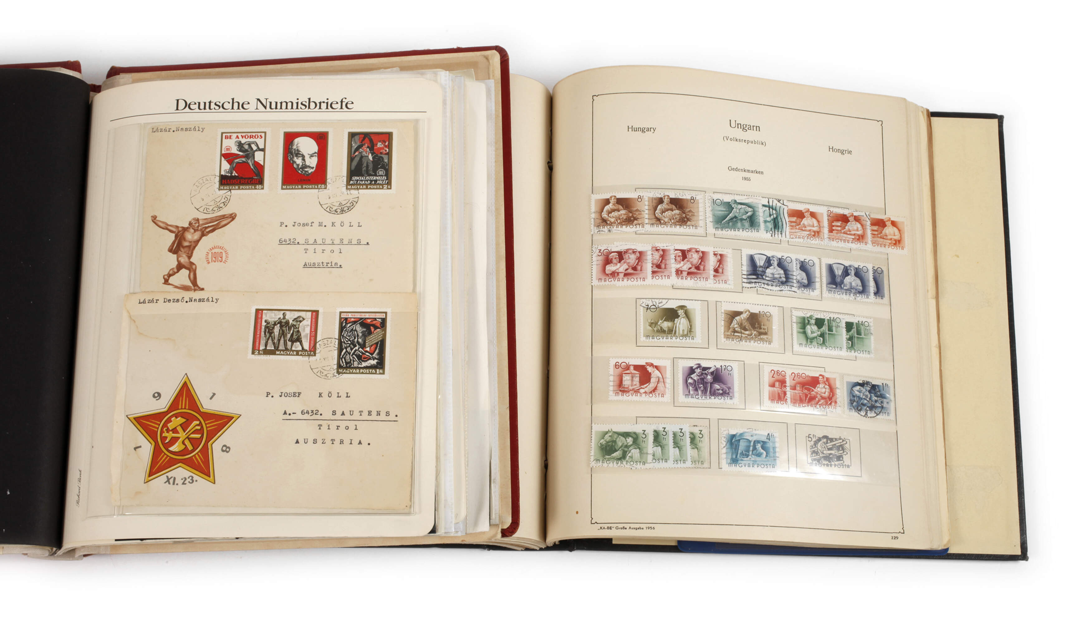 Briefmarkensammlung Ungarn