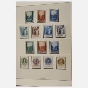Briefmarkensammlung Vatikan