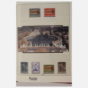 Briefmarkensammlung Vatikan