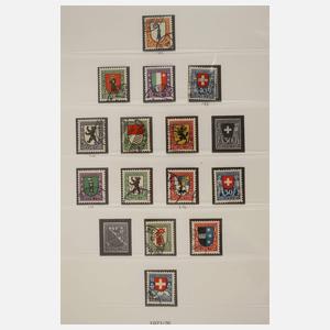 Briefmarkensammlung Schweiz