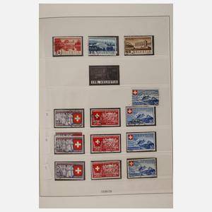 Briefmarkensammlung Schweiz