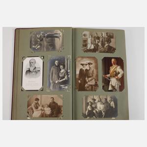 Postkartenalbum Adel