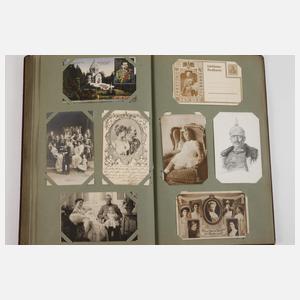 Postkartenalbum Adel