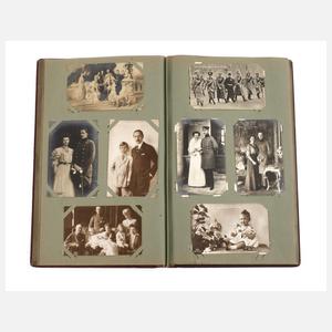 Postkartenalbum Adel