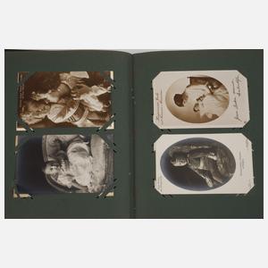 Postkartenalbum Adel