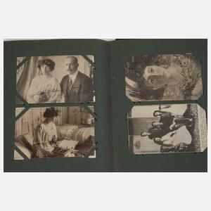 Postkartenalbum Adel