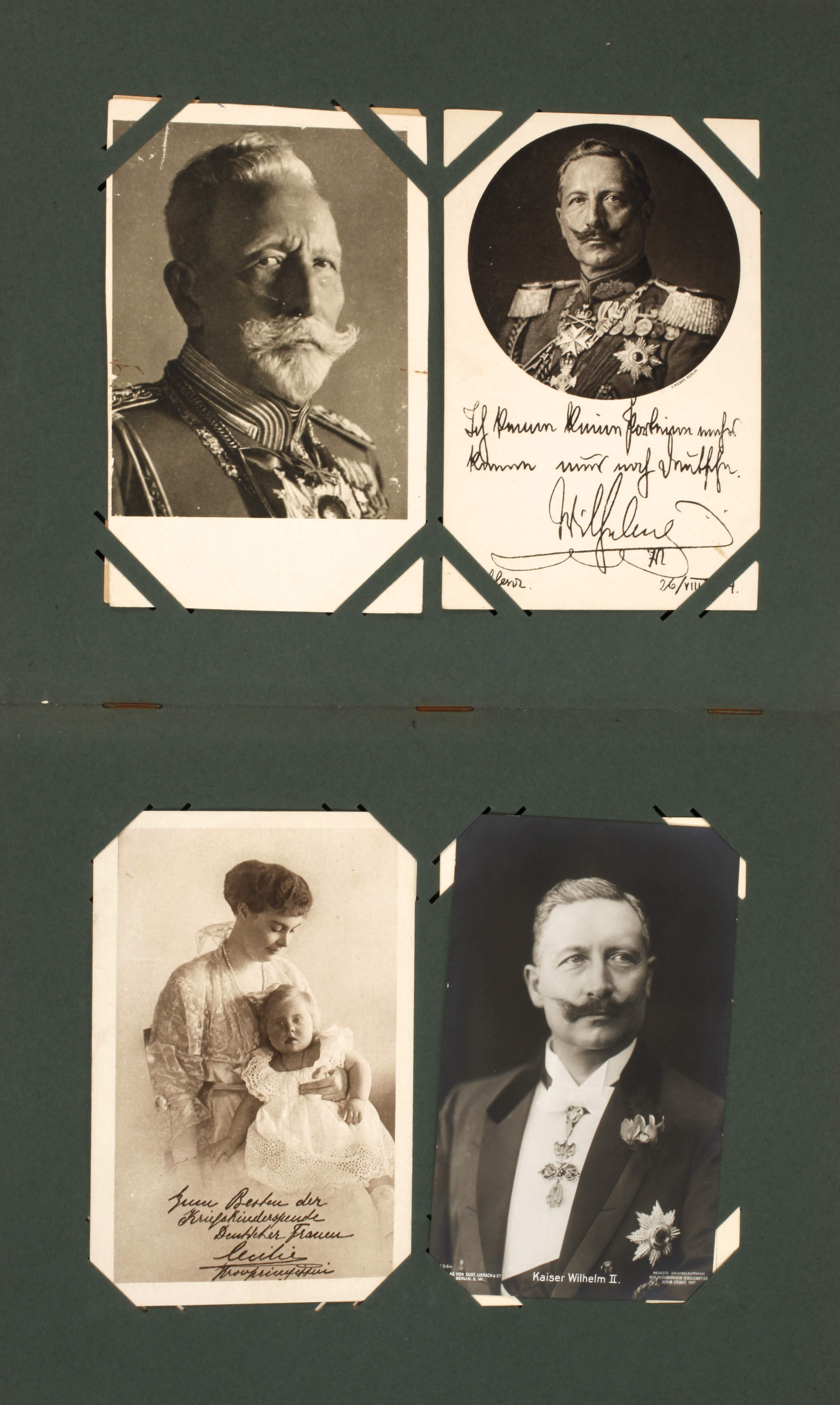 Postkartenalbum Adel