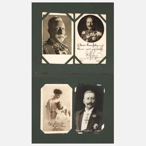 Postkartenalbum Adel