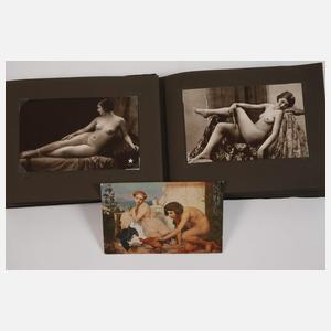 Postkartenalbum Erotik