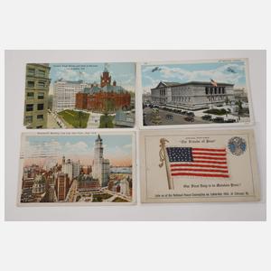 Konvolut Ansichtskarten USA