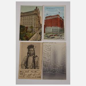 Konvolut Ansichtskarten USA