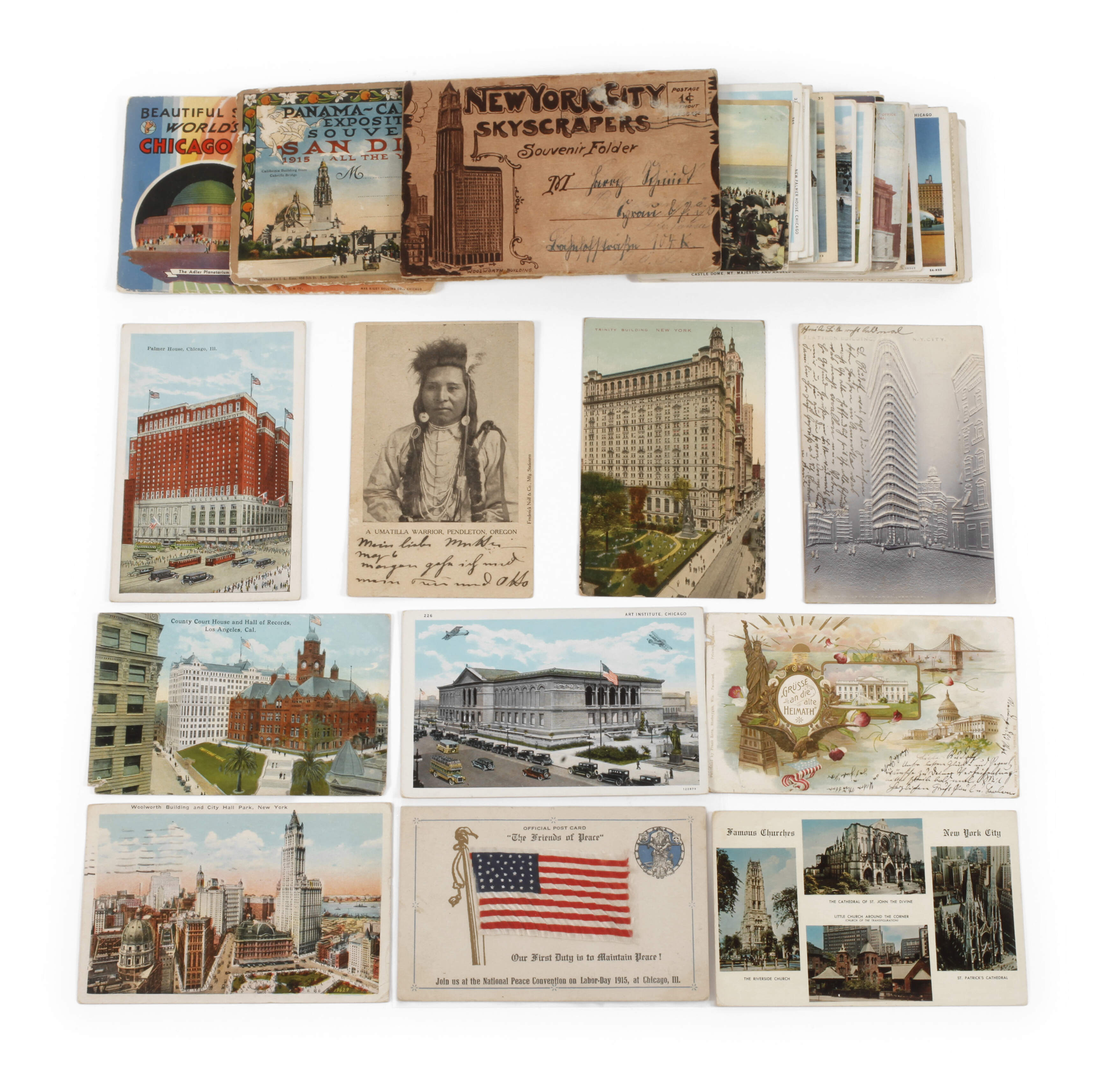 Konvolut Ansichtskarten USA
