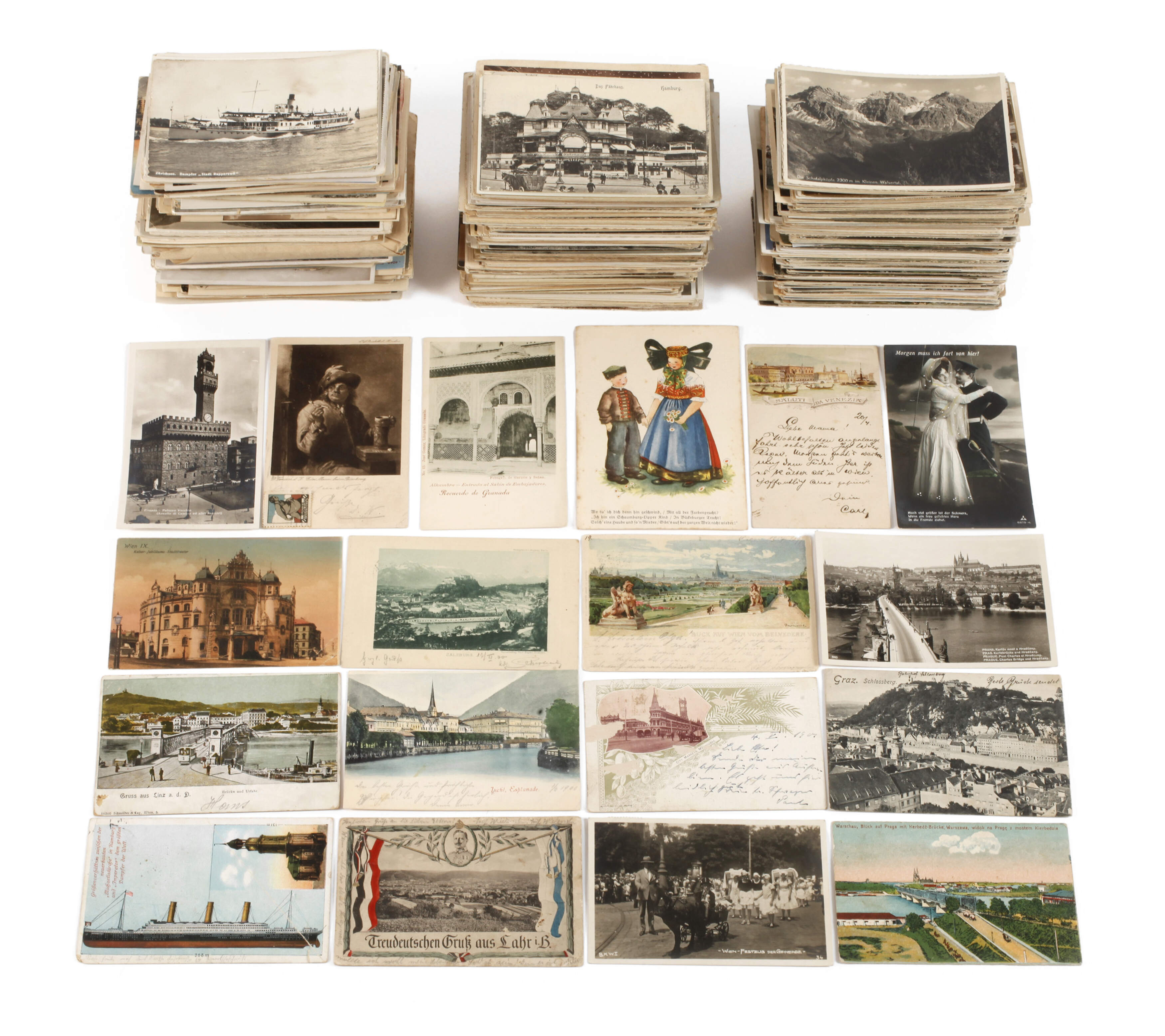Großes Konvolut Ansichtskarten