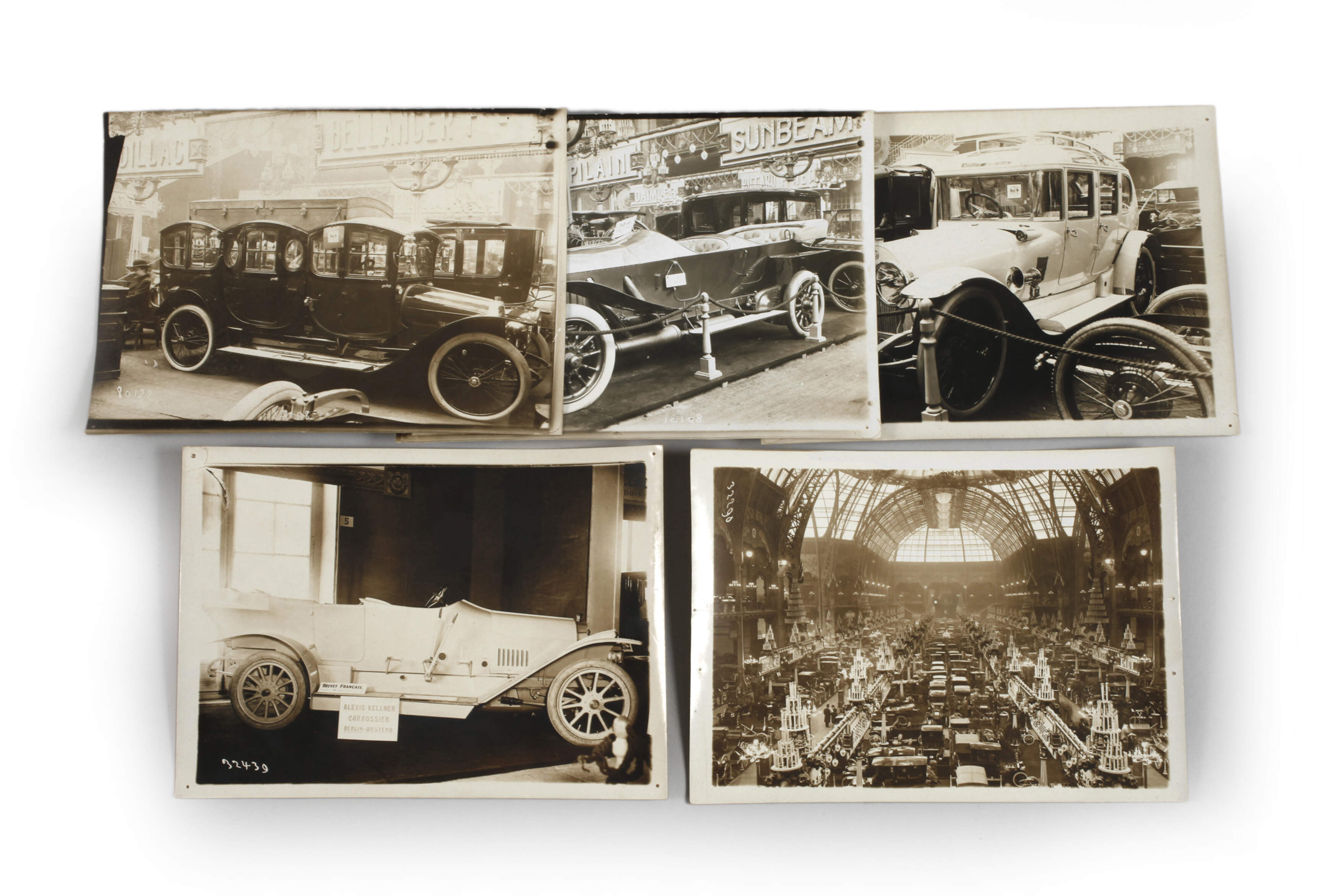 Fünf Fotos Automobilmuseum Paris