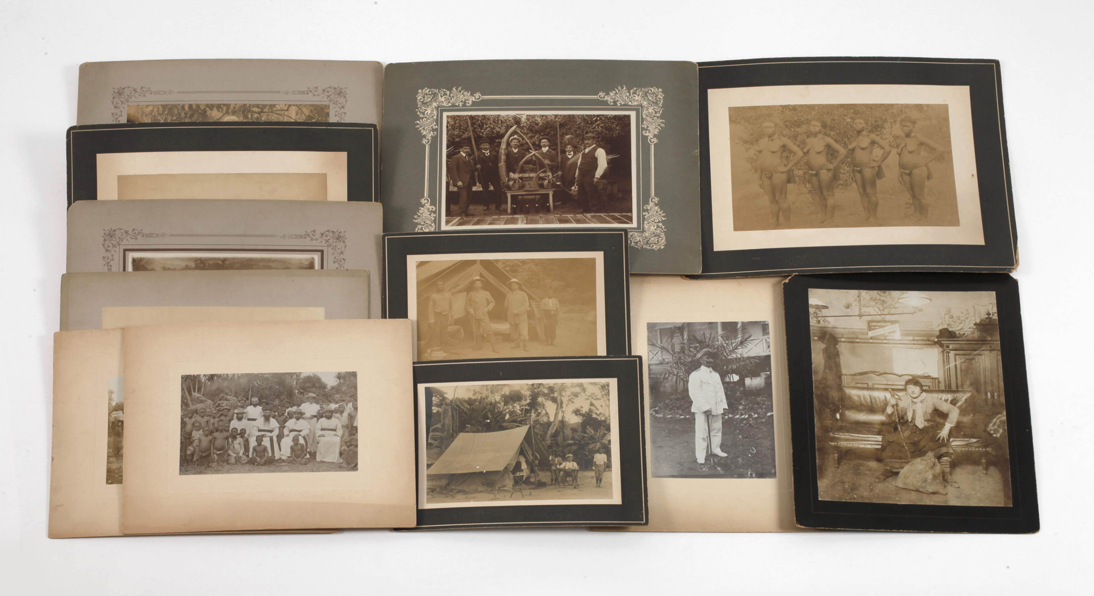 Konvolut Fotos Kolonien