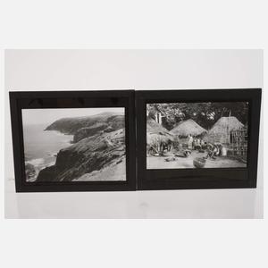 Konvolut Glasdias Afrika