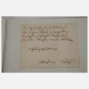 Kleines Stammbuch-Album Amicorum