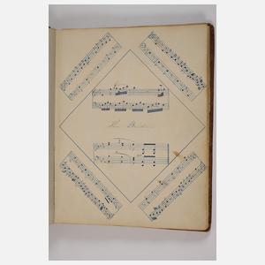 Andenkenalbum Biedermeier