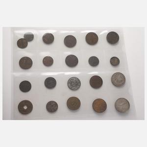 Konvolut Kleinmünzen Deutsches Reich