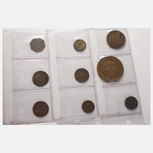 Konvolut Kleinmünzen Deutsches Reich