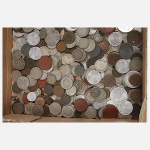 Konvolut Kleinmünzen Deutsches Reich