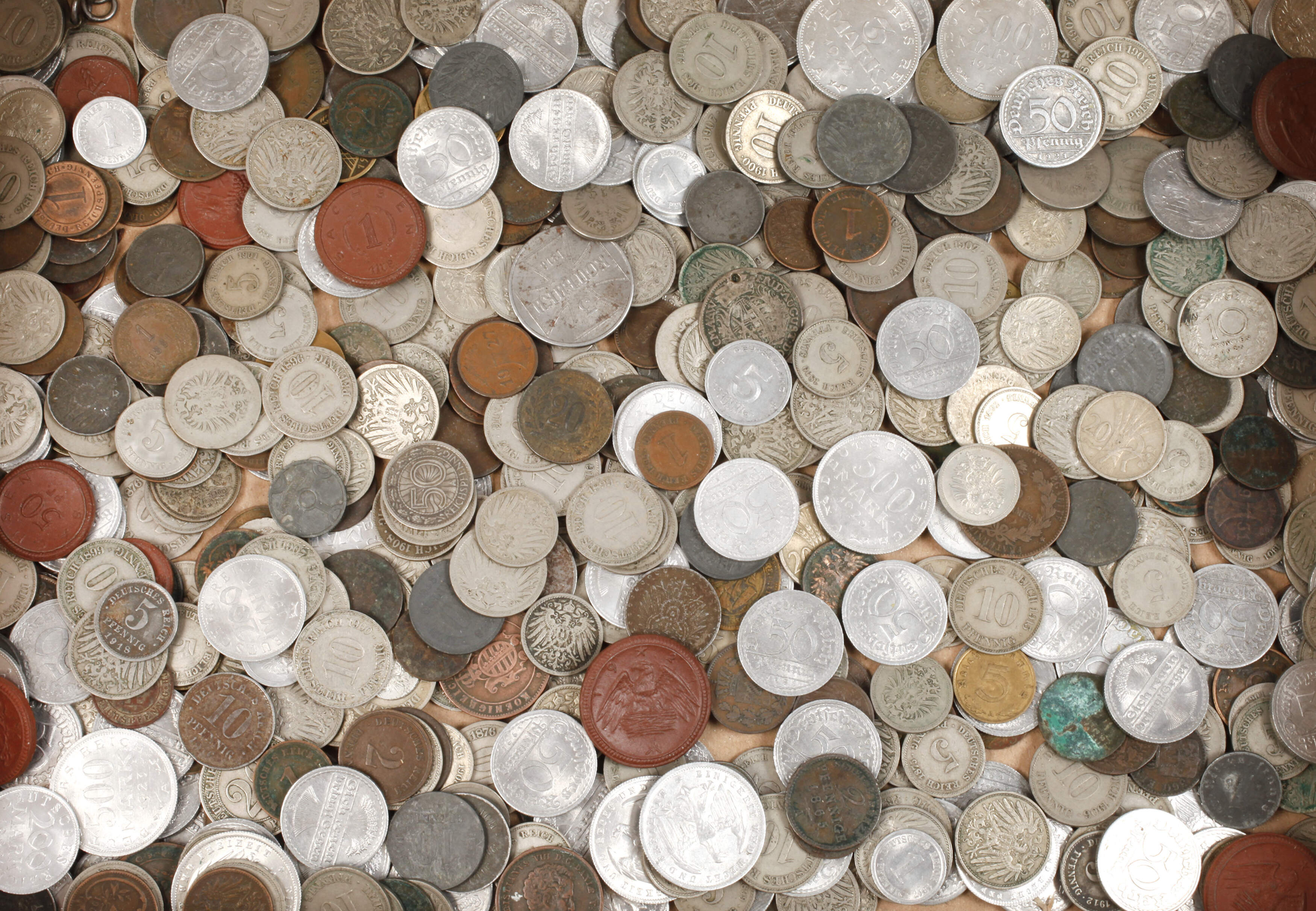 Konvolut Kleinmünzen Deutsches Reich