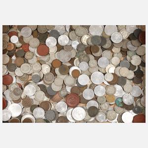 Konvolut Kleinmünzen Deutsches Reich