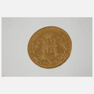 20 Mark Gold Hamburg