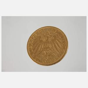 20 Mark Gold Hamburg