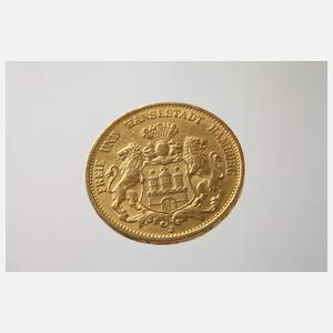 20 Mark Gold Hamburg