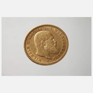 20 Mark Gold Württemberg