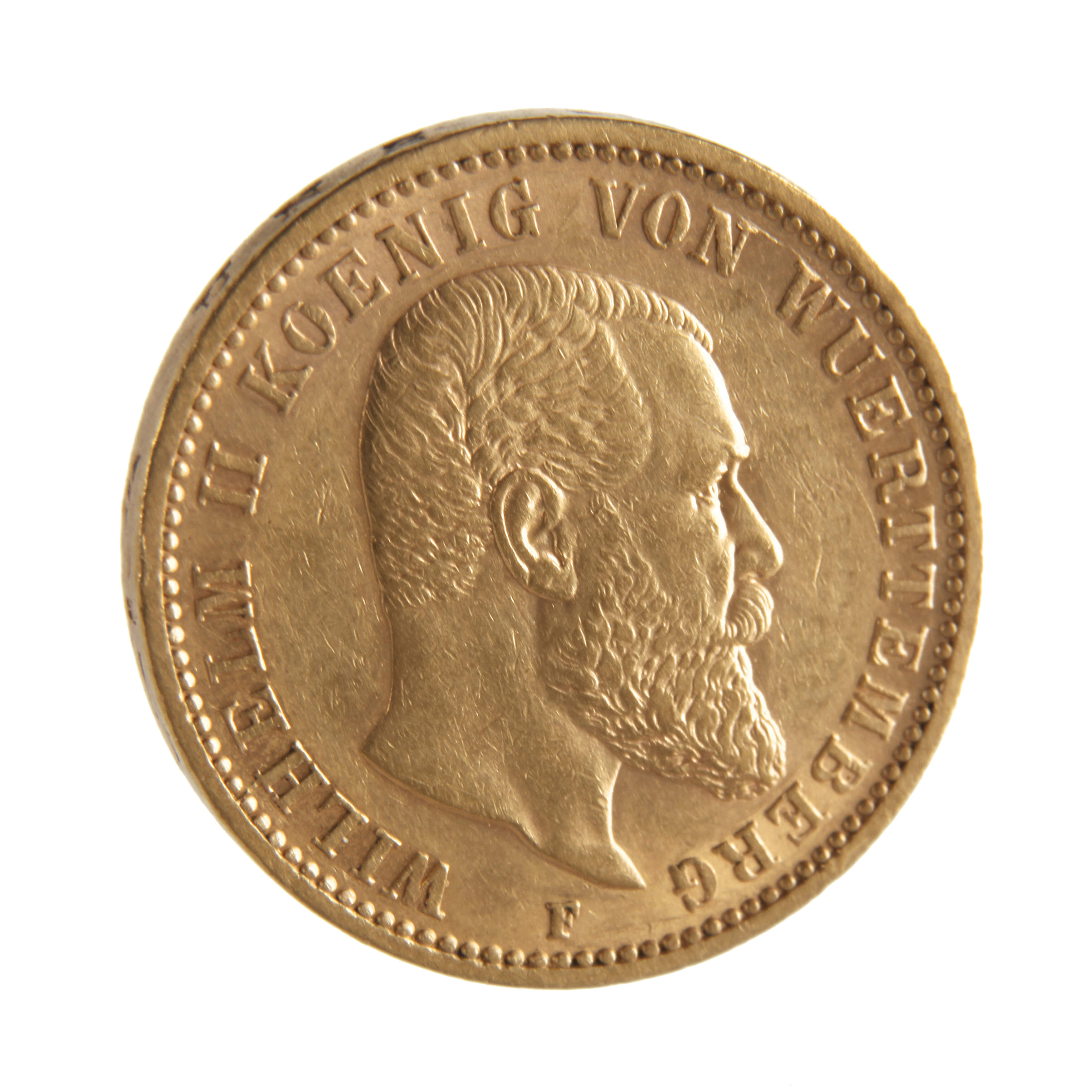 20 Mark Gold Württemberg