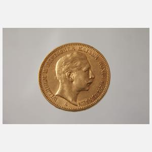 20 Mark Gold Preußen