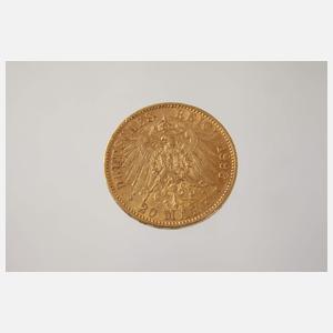 20 Mark Gold Preußen