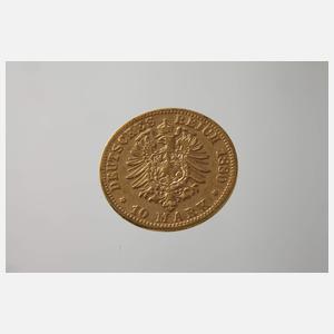 10 Mark Gold Bayern