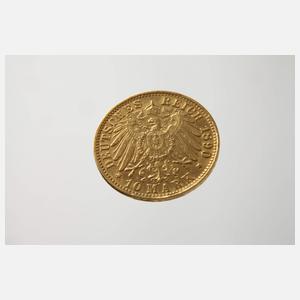 10 Mark Gold Bayern