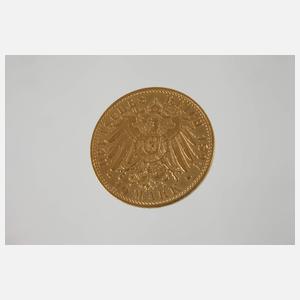 10 Mark Gold Preußen