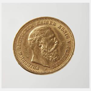 10 Mark Gold Preußen