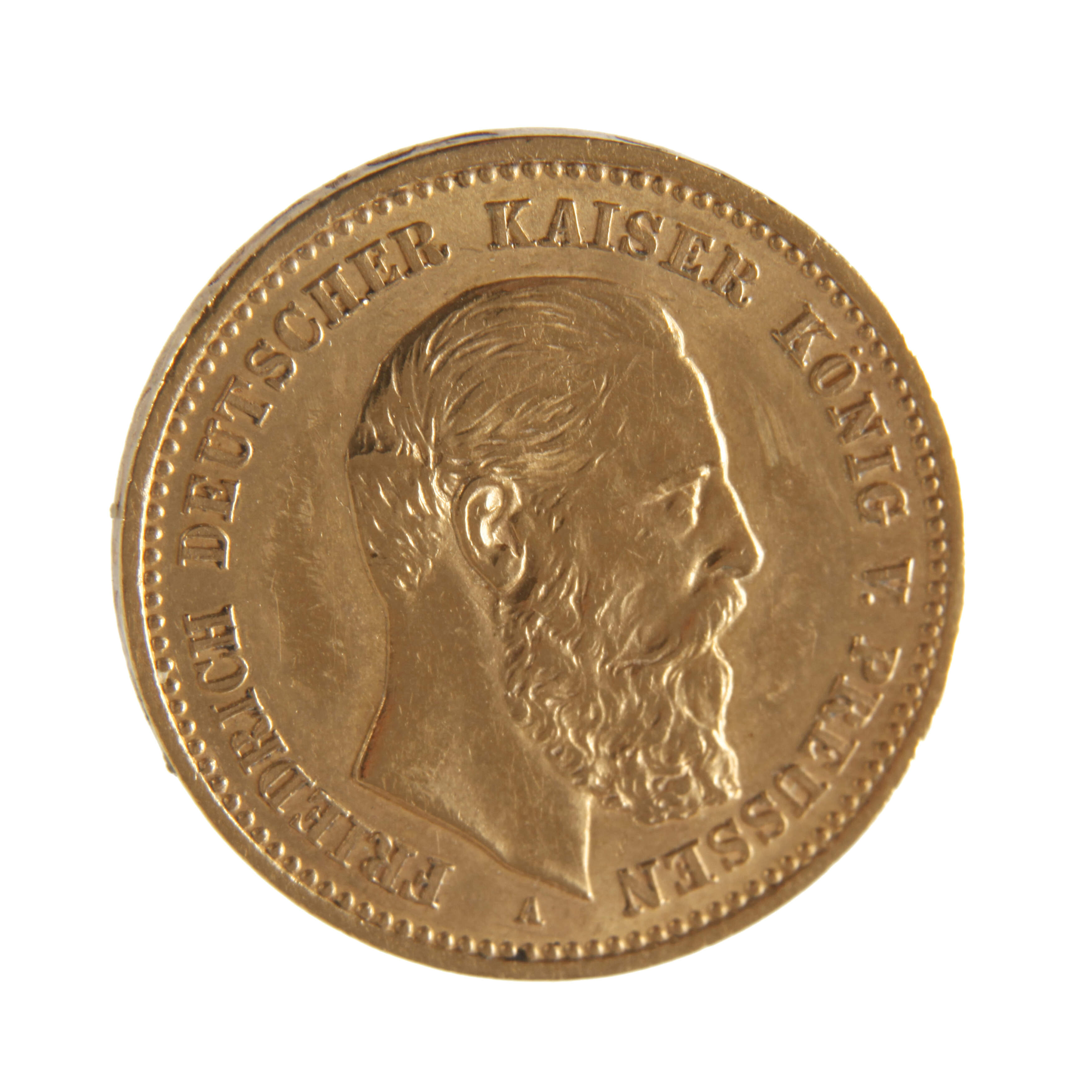 10 Mark Gold Preußen