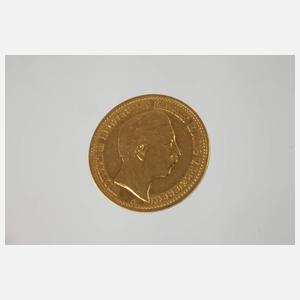 10 Mark Gold Preußen