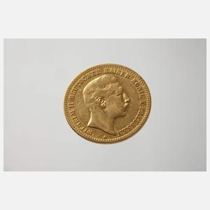 10 Mark Gold Preußen
