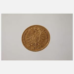 10 Mark Gold Preußen
