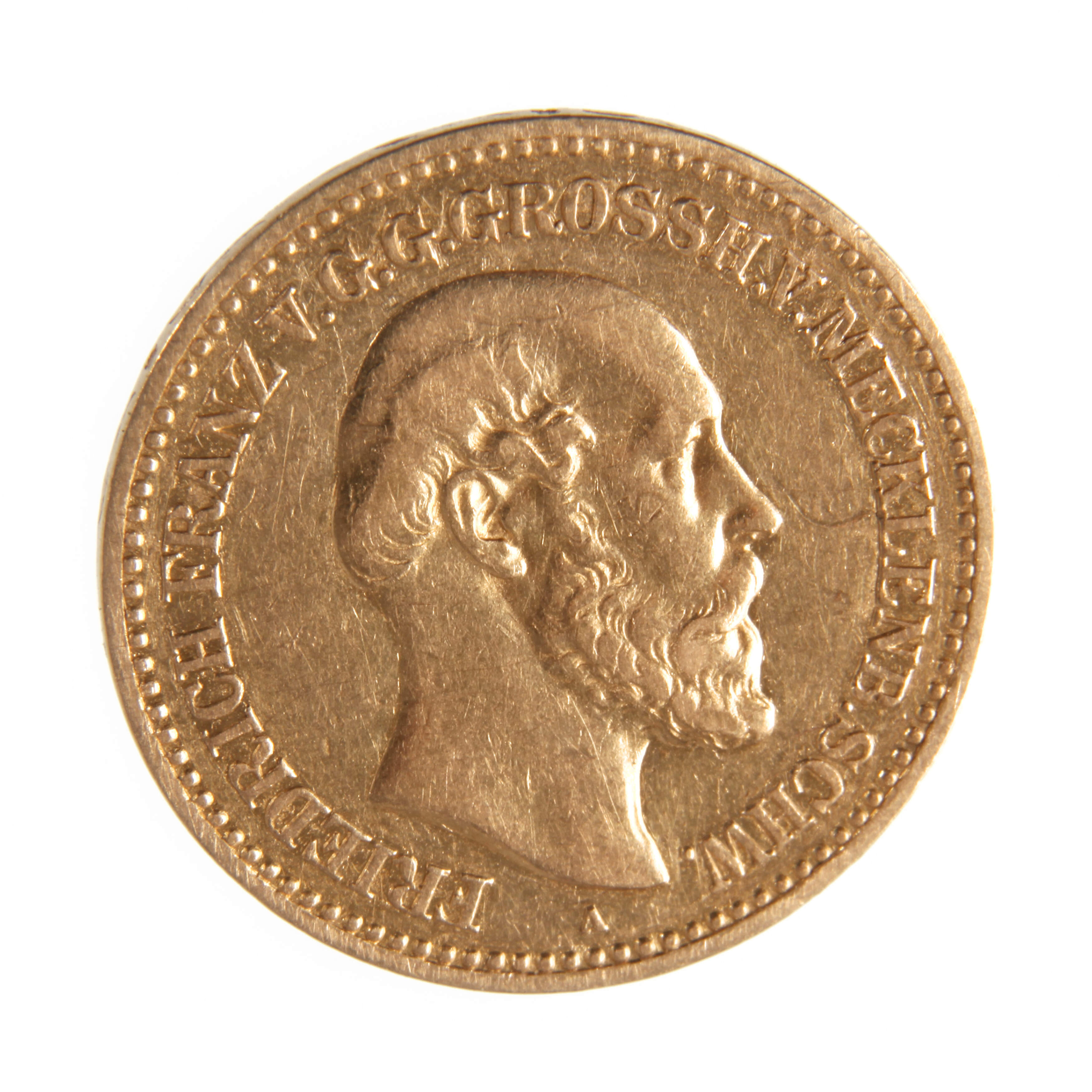 10 Mark Gold Mecklenburg-Schwerin