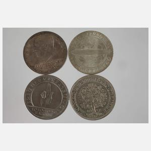 Konvolut 5 Mark Münzen Weimar