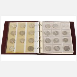 Konvolut 5 + 10 DM Gedenkmünzen BRD