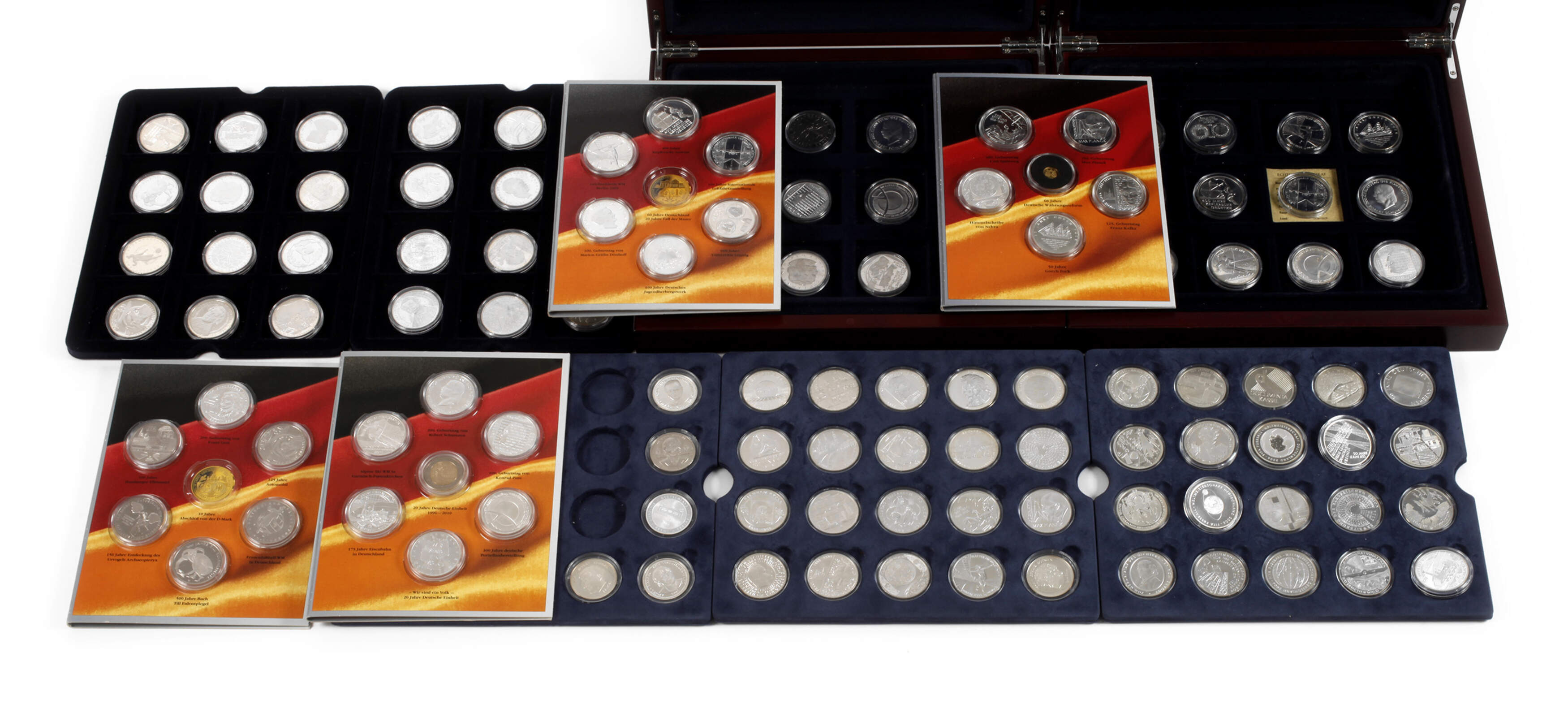 Konvolut 10 Euro Gedenkmünzen