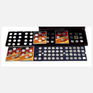 Konvolut 10 Euro Gedenkmünzen