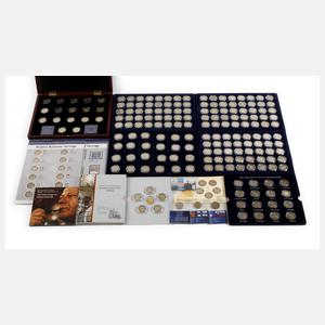 Konvolut 2 Euro Kursmünzen