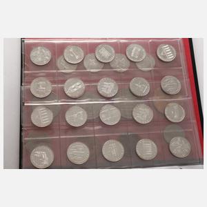 Sammlung Medaillen und Münzen DDR