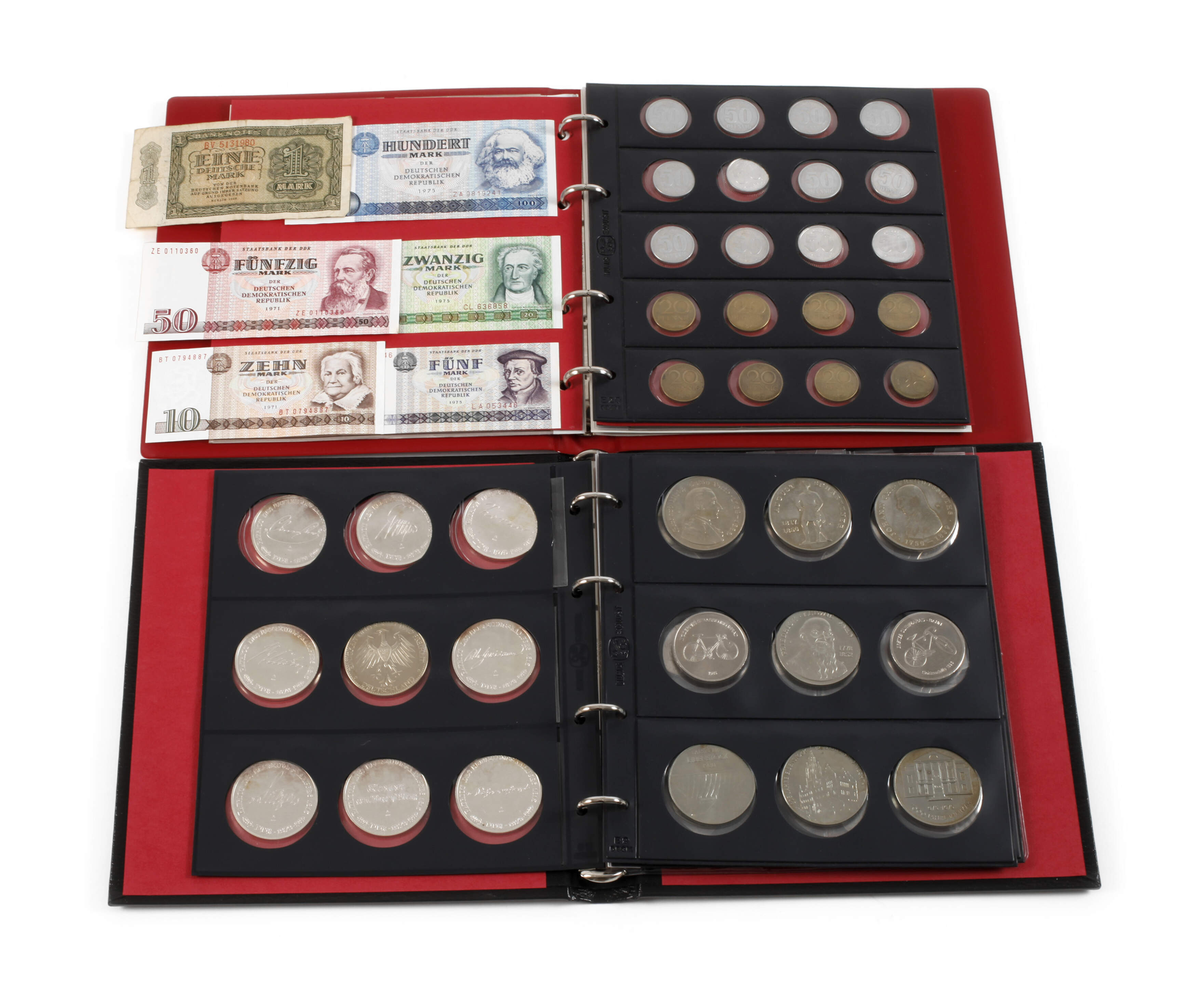 Sammlung Medaillen und Münzen DDR